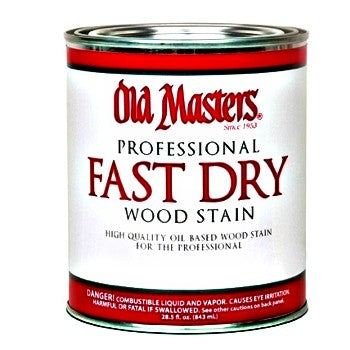 Old Masters 60904 Fast Dry Wood Stain, Cedar ~ Quart