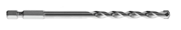 Century Drill And Tool Masonry Impact Pro Drill Bit 1/4′ Cutting Length 2-3/8″ Overall Length 4″ (1/4′ X 2-3/8″ X 4″)