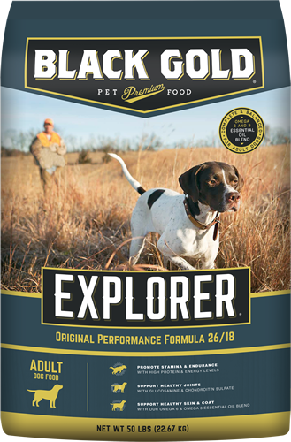 Black Gold Explorer Chicken Meal & Brown Rice Recipe Dry Dog Food 40LB (40LB)