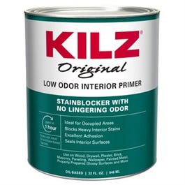 Odorless Primer/Sealer,  Oil Based, Qt.