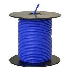 Primary Wire, Blue PVC, 18-Ga. Stranded Copper, 100-Ft.