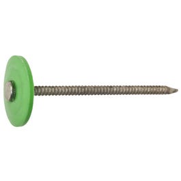 Fasn-Rite Galvanized Plastic-Capped Roofing Nails, 1.5-In., 2000-Ct.