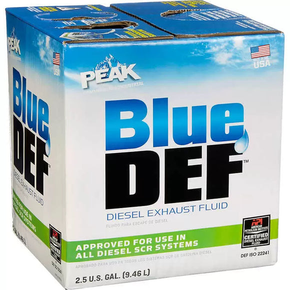 BlueDEF 2.5 Gal Platinum Diesel Exhaust Fluid (2.5 Gallons)
