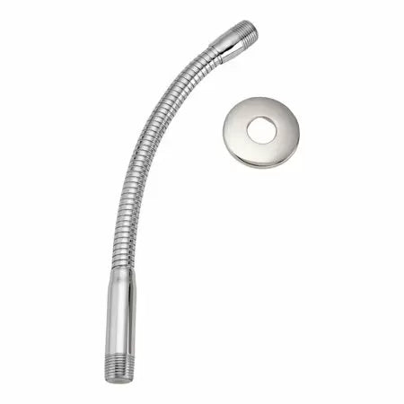 Keeney Stylewise Flexible Shower Arm with Flange Polished Chrome (1