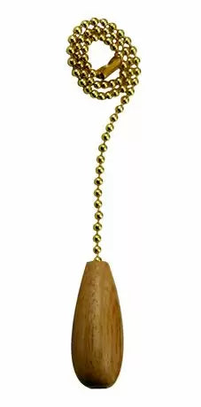 Atron Electro Industry Fa51 Light Wood Drop Pull Chain 12 In. (12 in.)
