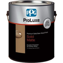ProLuxe Premium Solid Wood Stain, Matte, Light Tint Base, 1-Gallon