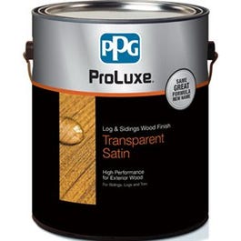 ProLuxe Log & Siding Wood Finish, Transparent Teak, 1-Gallon