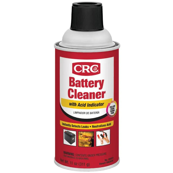CRC® Battery Cleaner with Acid Indicator, 11 Wt Oz (11 oz)