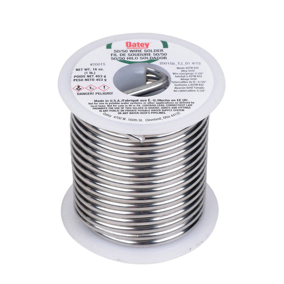 Oatey® 1 lb. 50/50 Wire Solder (1 lb)