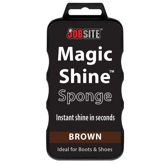 Jobsite & Manakey Group Magic Shine Sponge Brown (Brown)