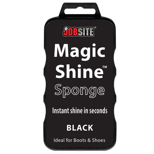 Jobsite & Manakey Group Magic Shine Sponge Black (Black)