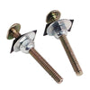 Danco 5/16 in. x 2-1/4 in. Closet Bolts with Nuts and Washers (2-Pack) (5/16 x 2-1/4)