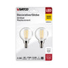 Satco 5.5 Watt G16.5 LED White Candelabra Base