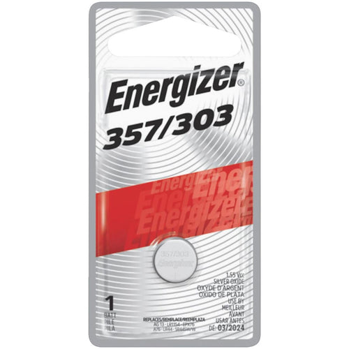 Energizer 357/303 Batteries 1.5V Silver Oxide Button Cell Batteries