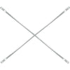 MetalTech 7 Ft. x 4 Ft. Galvanized Steel Scaffolding Cross Brace For Frames