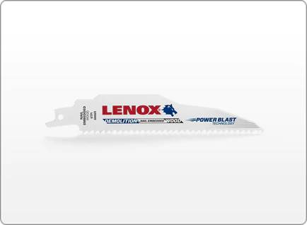 LENOX DEMOLITION BI-METAL RECIPROCATING SAW BLADES 10 TPI
