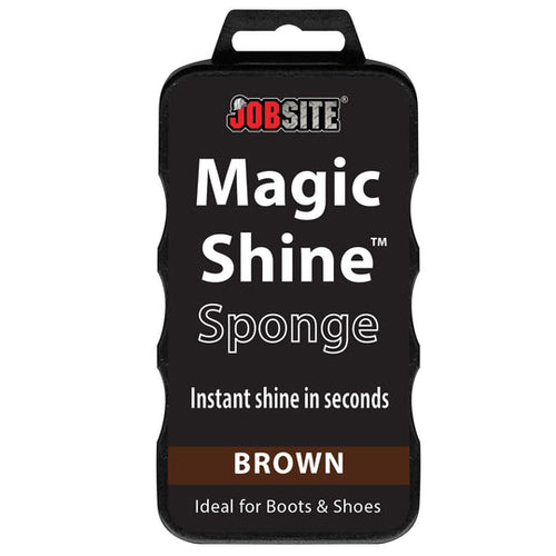 Jobsite & Manakey Group Magic Shine Sponge Brown