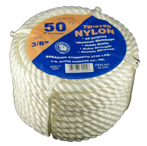 T.w Evans Cordage 1/4-50' 5 Star Nylon Coil
