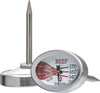 GRILL THERMOMETER BEEF BUTTON SET