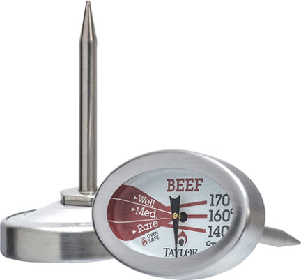 GRILL THERMOMETER BEEF BUTTON SET