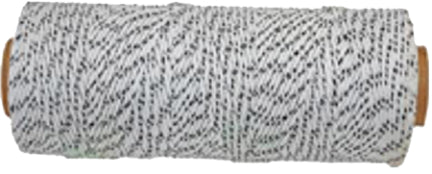 NYLON TWINE-BONDE D #18 X 500 8 OZ YL/BK