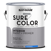 Rust-Oleum Sure Color Eggshell Interior Wall Paint 1 Gallon Storm Gray