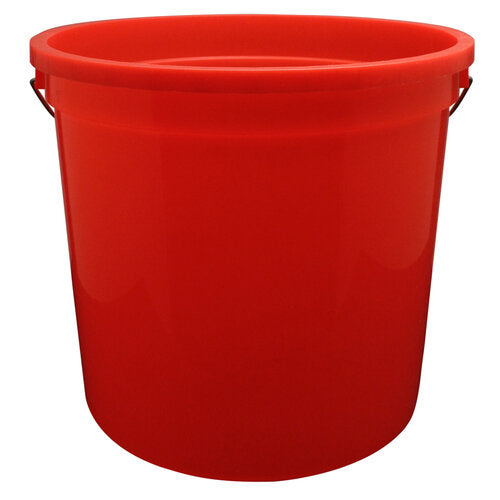 Leaktite Red Plastic Reinforced Pail