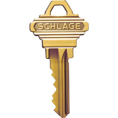 Schlage Nickel Plated House Key