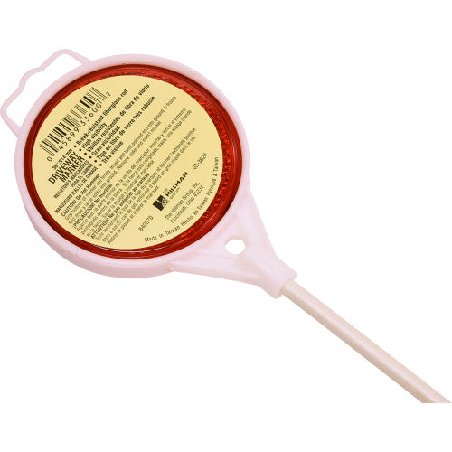 Hillman Driveway Marker Red