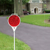 Hillman Driveway Marker Red