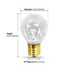 Feit Electric 40W Soft White (2700K) Globe Shape S11 E17 Base High Intensity Incandescent Light Bulb