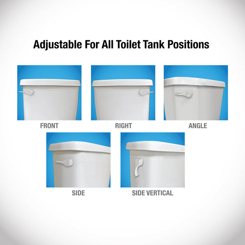 Danco Curved Toilet Tank Lever Replacement Handle in White