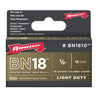 Arrow Fastener BN18 Genuine Arrow Brad Nails