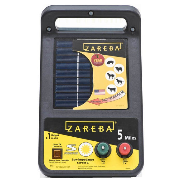 Zareba® 5 Mile Solar Low Impedance Fence Charger