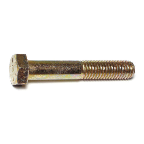 Monster Fastener Zinc Plated Grade 8 Steel Coarse Thread Hex Cap Screws