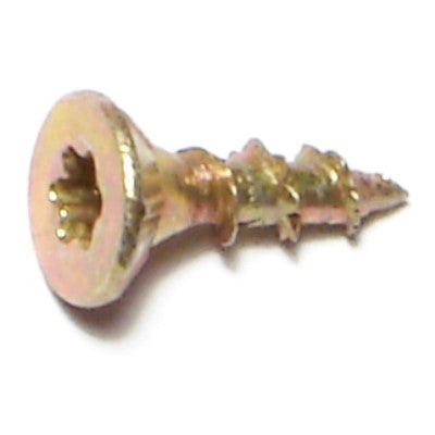 Monster Fastener Zinc Plated Steel Star Drive Interior Nibs Bugle Head Wood Screws