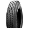 Boat Trailer Tire, 5.30-12 LRC, 6-Ply High-Intensity Matrix Design