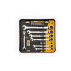 GearWrench 7 Piece 72-Tooth 12 Point Ratcheting Combination SAE Wrench Set