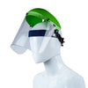 Forney Command PRO Grinding Shield Assembly with Ratchet Headgear Clear