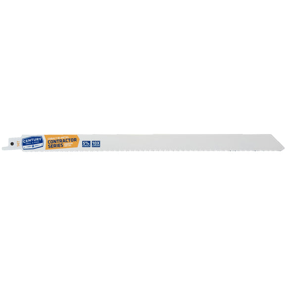 Century Drill And Tool Contractor Series Reciprocating Saw Blade 14t X 12″ (14T X 12″)