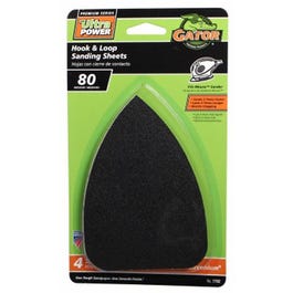 4-Pk., 80-Grit Mouse Sander Sheets