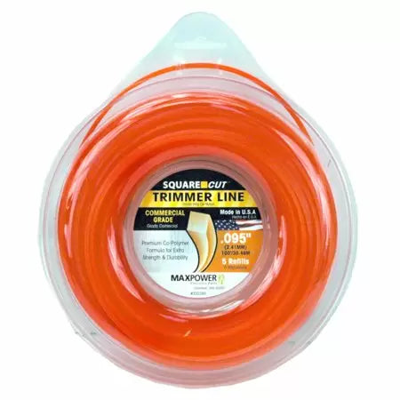 Maxpower Precision Parts .095in. x 50ft. Square One Trimmer Line (.095 x 50')