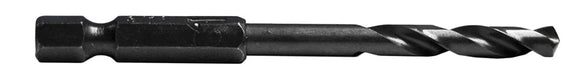 Century Drill And Tool Black Oxide Impact Pro Drill Bit 3/16″ (3/16″)