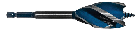 Century Drill And Tool Speed Cut Auger Bit 1-1/4″ Overall Length 6″ Flute Length 2-7/8″ Shank 1/4″ (1-1/4″ X 6