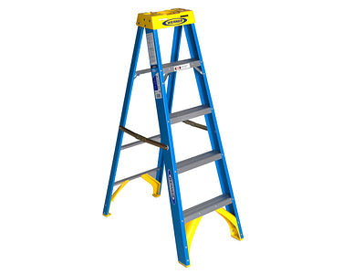 Werner 5ft Type I Fiberglass Step Ladder 6005 (5 ft)