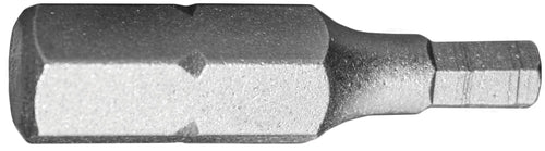 Century Drill And Tool Hex Key Screwdriver Bit 1/8″ Insert 1″ S2 Steel (1/8″ X 1″)