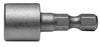 Century Drill And Tool Nutsetter Non-Magnetic 7/16″ X 1-1/2″ 1/4″ Hex S2 Steel Screwdriver Bit (7/16″ X 1-1/2″ X 1/4″)