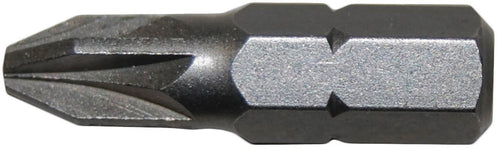 Century Drill And Tool Pozi Screwdriver Bit #1 1″ Insert S2 Steel (#1 X 1″)