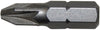 Century Drill And Tool Pozi Bit #2 1″ Insert S2 Steel Screwdriver Bit (#2 X 1″)