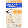 Durvet Spectra Sure Plus Igr, Dogs 4 To 22 Lbs - 3 Month Supply, Topical Drops (4 To 22 Lbs)